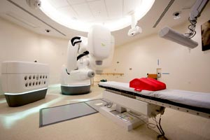 Radiation therapy treatment room