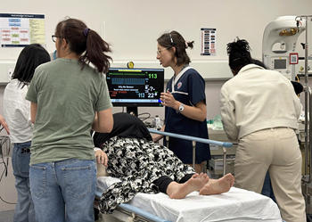 Simulation centre learning
