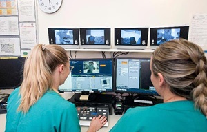 Paediatric radiation oncology console