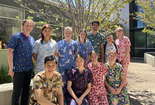Paediatric radiation oncology team