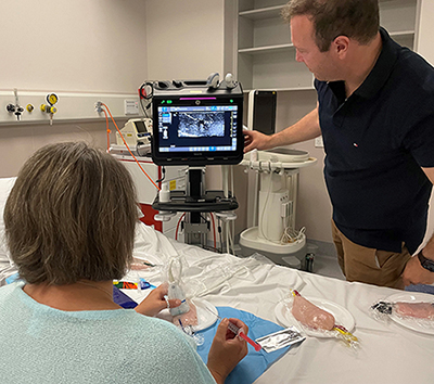 Training at the Simulation Centre