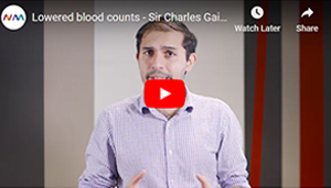 Lowered blood counts video still