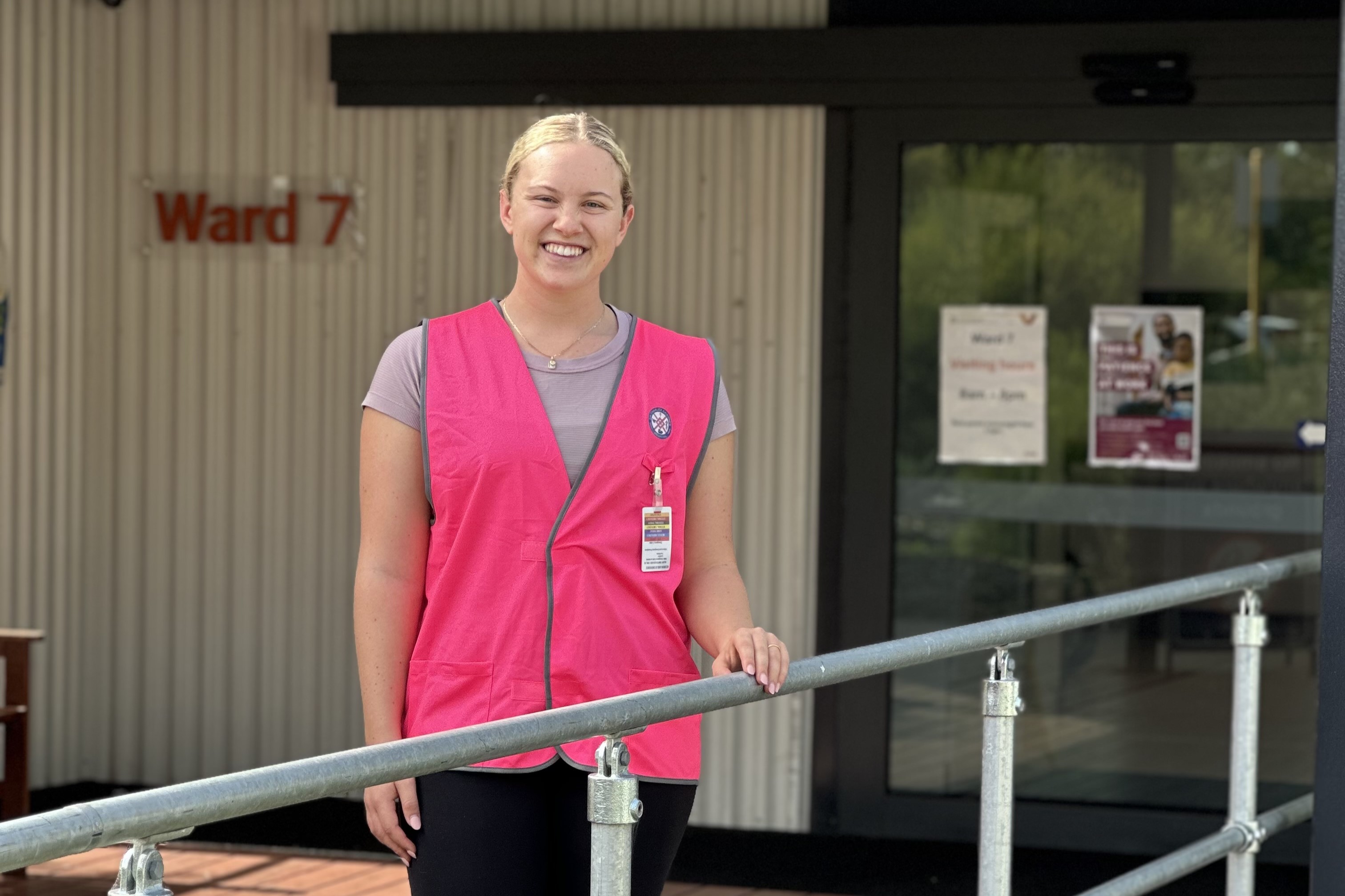 Osborne Park Hospital Occupational Therapy (OT) clinic volunteer Teresa 